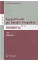 Applied Parallel and Scientific Computing