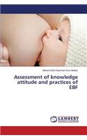 Assessment of knowledge attitude and practices of EBF