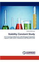 Stability Constant Study