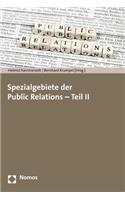 Spezialgebiete Der Public Relations - Teil II