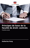 Principes de base de la faculté de droit