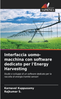 Interfaccia uomo-macchina con software dedicato per l'Energy Harvesting