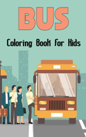 Bus Coloring Book for Kids
