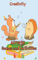 Mindfulness Autumn Games and activities Kids: 8.5''x11''/autumn activity book