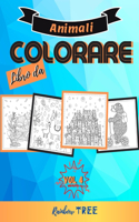 Libro da colorare animali - Vol 4