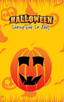 Halloween Coloring Book For Adult