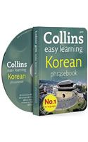 Collins Easy Learning Korean Phrasebook and CD Pack