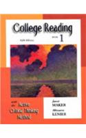 College Reading with the Active Critical Thinking Method: Book 1
