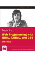 Beginning Web Programming with HTML, XHTML, and CSS