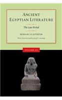 Ancient Egyptian Literature, Volume III