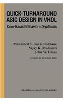 Quick-Turnaround ASIC Design in VHDL