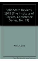 Solid State Devices 1979: Conference Papers