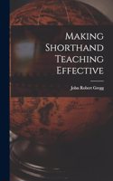 Making Shorthand Teaching Effective
