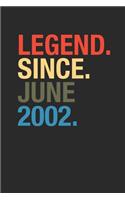 Legend Since June 2002