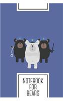 Notebook for Bears