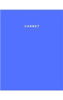 Carnet: Lined and Numbered 120 Pages with Grey Lines Letter Size 8.5 X 11 - A4 Size (Journal, Notes, Notebook, Diary, Composition Book) Soft Cover