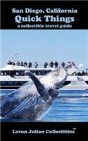 San Diego, California Quick Things a Collectible Travel Guide