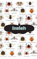 Isaiah: Insect Themed Comprehensive Garden Notebook with Garden Record Diary, Garden Plan Worksheet, Monthly or Seasonal Planting Planner, Expenses, Chore L