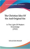 The Christian Idea Of Sin And Original Sin