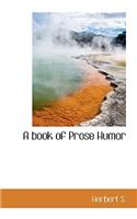 A Book of Prose Humor