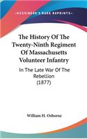 History Of The Twenty-Ninth Regiment Of Massachusetts Volunteer Infantry