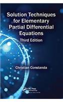 Solution Techniques for Elementary Partial Differential Equations