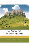 A Book of Anniversaries