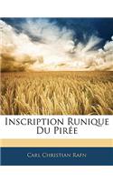 Inscription Runique Du Pirée