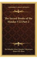 Sacred Books of the Hindus V22 Part 2