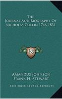 Journal And Biography Of Nicholas Collin 1746-1831