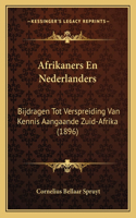 Afrikaners En Nederlanders