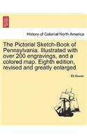Pictorial Sketch-Book of Pennsylvania. Illustrated with over 200 engravings, and a colored map. Eighth edition, revised and greatly enlarged
