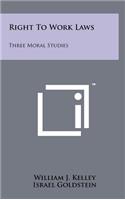 Right to Work Laws