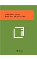 Introduction To Comparative Philosophy