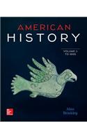 American History Vol 1 with Connect 1-Term Access Card