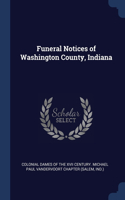 Funeral Notices of Washington County, Indiana