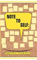 Note To Self