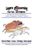 Layers of Learning Year Two Unit Eighteen: American Peoples, Canada, Technology, Indian Legends