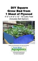 DIY Square Grow Bed from 1 Sheet of Plywood 4'-0