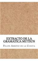 Extracto de la gramatica mutsun