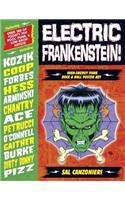 Electric Frankenstein! High-energy Punk Rock & Roll Poster Art