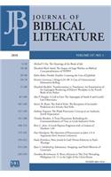 Journal of Biblical Literature 137.1 (2018)