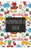 Bienvenido A Suiza: 6x9 Diario de viaje I Libreta para listas de tareas I Regalo perfecto para tus vacaciones en Suiza