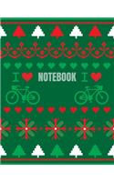 Notebook Christmas Gift for Bicycle Lovers