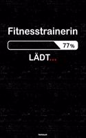 Fitnesstrainerin Lädt... Notizbuch