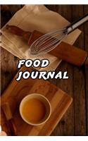 food Journal: Food Journal/Food Diary/Diet Journal Notebook, exercise daily,110 Pages - 6" x 9", Glossy cover.(12 Food)
