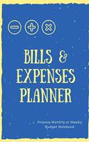 Bills and Expenses Planner