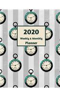 2020 Weekly & Monthly Planner
