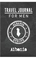 Travel Journal for Men Albania