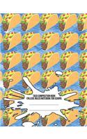 Taco Composition Book: College Ruled Notebook for School(10 Emoticons Food for Thought)